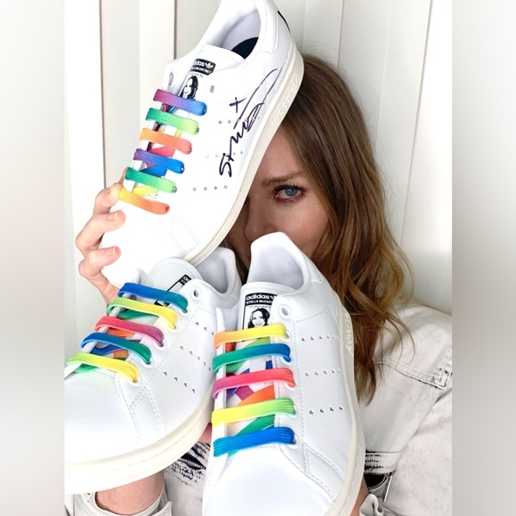 Adidas x Stella McCartney Stan Smiths, size 41.5 - Picture 1 of 10